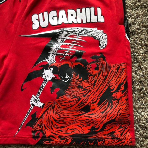 SUGARHILL SLAUGHTER HOUSE SHORTS Halloween - Picture 3 of 14